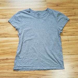 J Crew Factory Gray Studio TShirt - Sz L